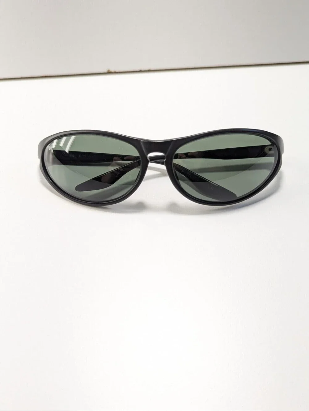 VINTAGE RAY BAN B&L BLACK G15 UV SPORT WRAP SUNGLASSES EYEWEAR CLASSIC CHIC